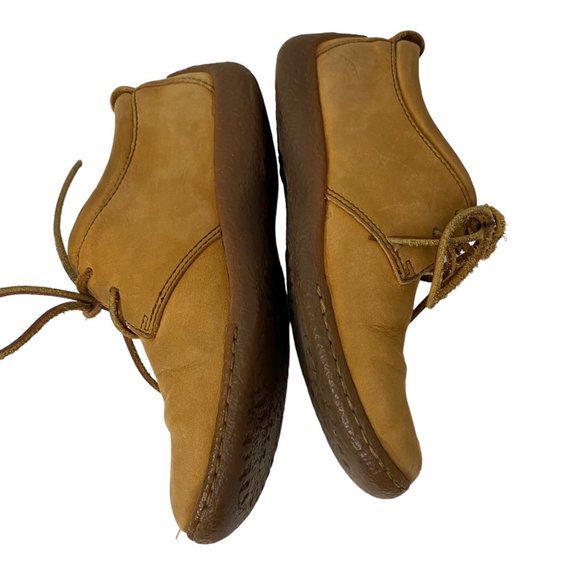 Born Sahara brown leather lace up driving shoes oxfords w1244 women size 6 - Picture 5 of 8